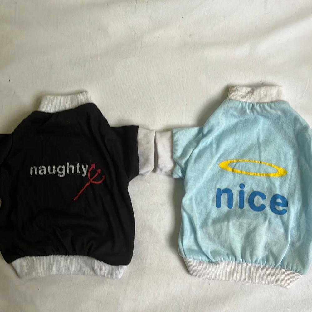 Naught and Nice Ts for Dogs